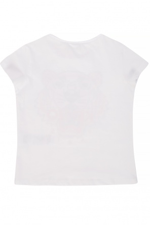 Printed t-shirt with a tiger head, zdjęcie 2 Printed t-shirt with a tiger head od Kenzo Kids